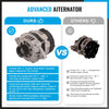 Holden Barina TK Hatch, Sedan 1.6L Petrol 2005-2011 Alternator