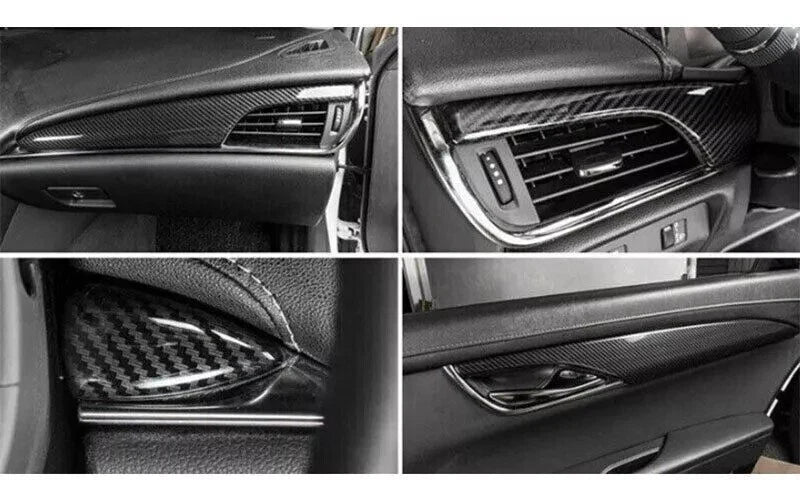 Cadillac ATS Carbon Fiber Inner Door Panel Cover Trim (2014–2017)
