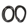 Door Rubber Weatherstrip Front L+R Fits Mazda 323 4D Sedan BG Serie 1992-94