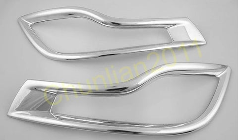 Honda CR-V Chrome Front & Rear Tail Fog Light Cover Trim (2017-2019)