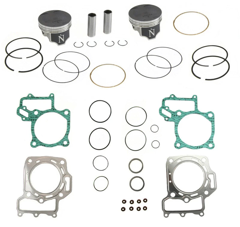 Arctic Cat 650 V2 V-Twin Namura / 80mm / Standard Bore Pistons & Gasket Kit