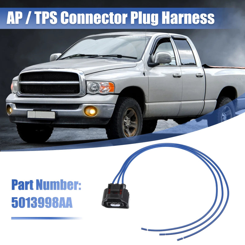 Dodge Jeep Vehicles MAP TPS Pigtail Electrical Connector 3 Pin (2000-2023)
