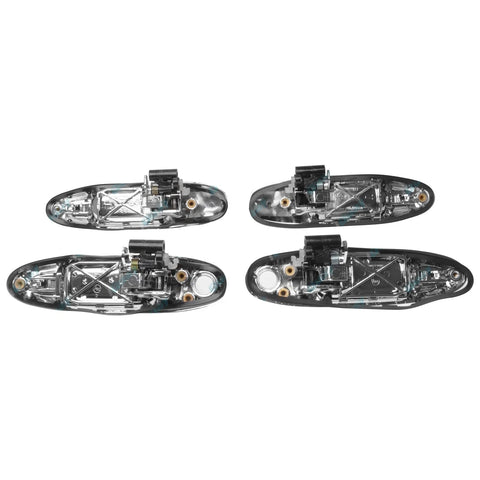 Toyota Landcruiser 1998-2007 100 Series Chrome Door Handle Set Front + Rear