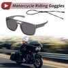 1 x Goggles Black Lens Gray Frame Tri-Acetyl Cellulose