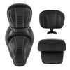 Harley Road Street Glide (2014-2023) Black Seats Backrest