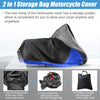 Yamaha R1 R6 R3 600R 700R FZ-09 FZ-07 2-in-1 Storage Bag Motorcycle Cover