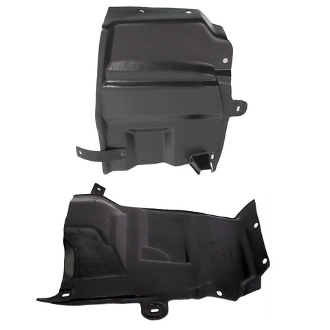 Set of 2 Engine Splash Shield For Nissan Maxima 2009-2014