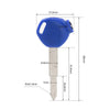 Honda PCX125, SH125, 150 Uncut Blue Ignition Key (2010-2023)