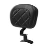 Harley Touring Street Electra Glide Black Driver Rider Backrest (09-23)