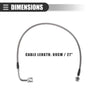 Jeep Wrangler JK Stainless Steel Brake Lines (2007-2018)