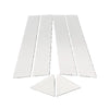 Dodge Charger Gloss Chrome Pillar Posts Door Window Trim Covers (2006-2010)