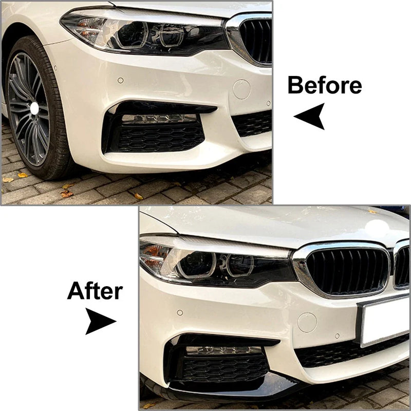BMW 5 Series G30 G31 M Sport Front Bumper Splitter Lip Canard (2017-2020)