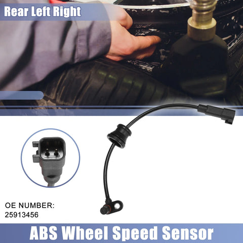 Chevrolet Rear Left & Right ABS Wheel Speed Sensors