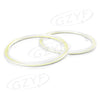 Car 80mm COB LED Angel Eyes Halo Fog Lamps (12-24V)