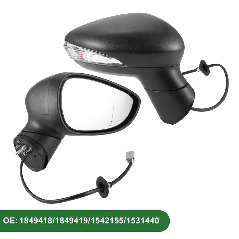 Ford Fiesta MK7 Right Side Door Mirror (2012-2017)