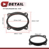 Toyota Tundra (2007-2021) - 2 Pcs Speaker Spacer Ring Adaptor 6"x9"