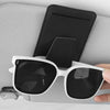 Car Car Sunglasses Holder / Sun Visor Clip Leather Eyeglasses Hanger