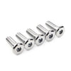 5 x M8x25mm Steel Bolts Hex Socket Disc Brake Rotor Screws Fasteners