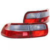 Honda Civic EG EJ 2 x Red White Rear Tail Light Lamps (1992-1995)