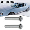 Buick Chevrolet Pontiac 2x Chrome Door Lock Knobs (1971–1988)