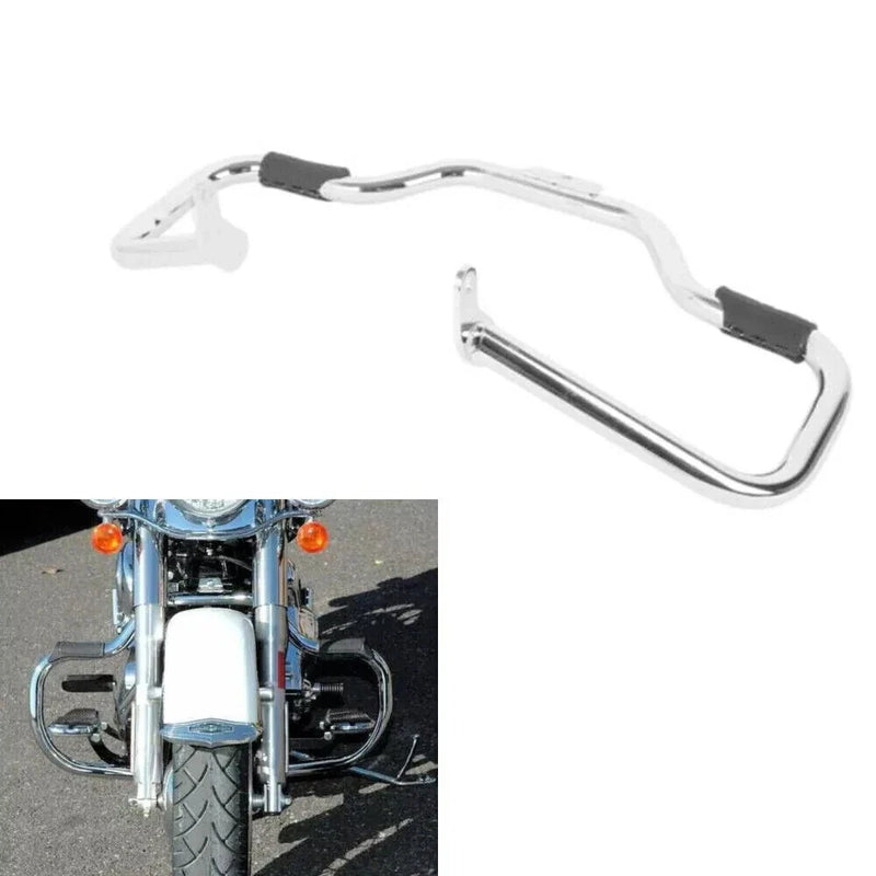 Harley Softail Fat Bob Chrome Engine Guard Highway Crash Bar (2018-2023)