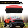Ford F-150 (2015-2020) - Anti-Scratch Black Red Center Console Lid Armrest Cover