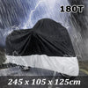 XL 180T / Black+Silver Motorcycle Cover / Kawasaki Ninja EX500/500R/650R EX650