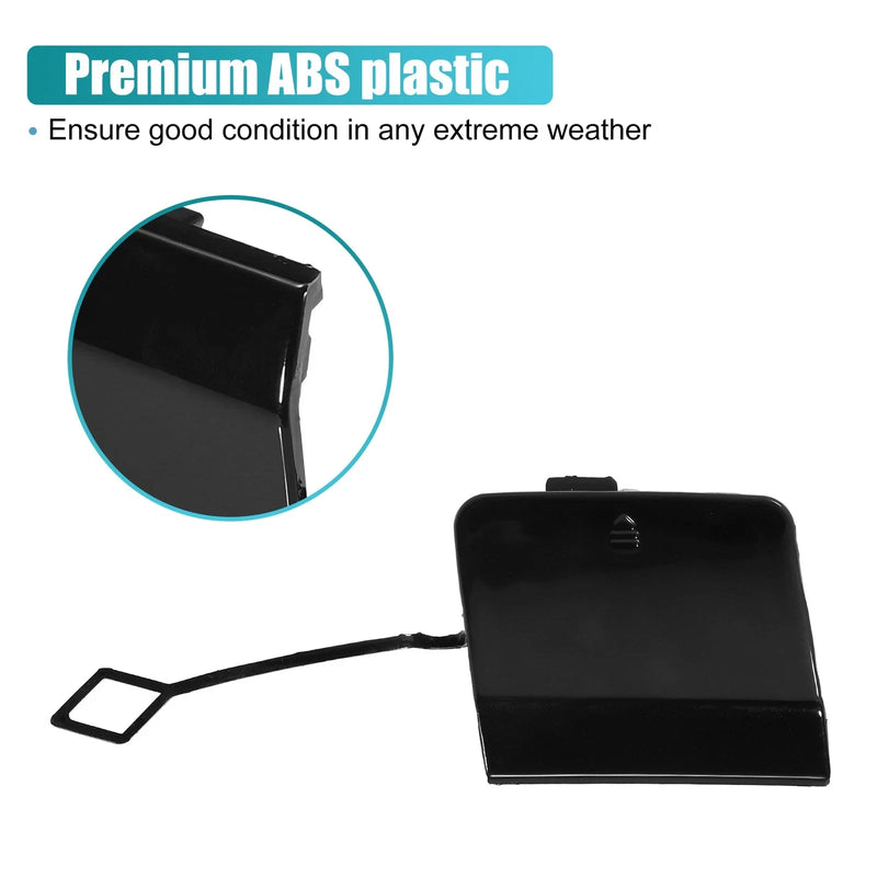 Mercedes Benz E-Class (2010-2016) Black Rear Bumper Tow Hook Cap