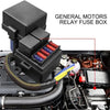 Car Truck Boat Pre-Wired Fuse Relay Box w/  4-Pin 80A Relay & 6 Fuses