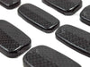 Toyota Hiace Commuter 9 x Carbon Side Cab Covers (2005-2013)