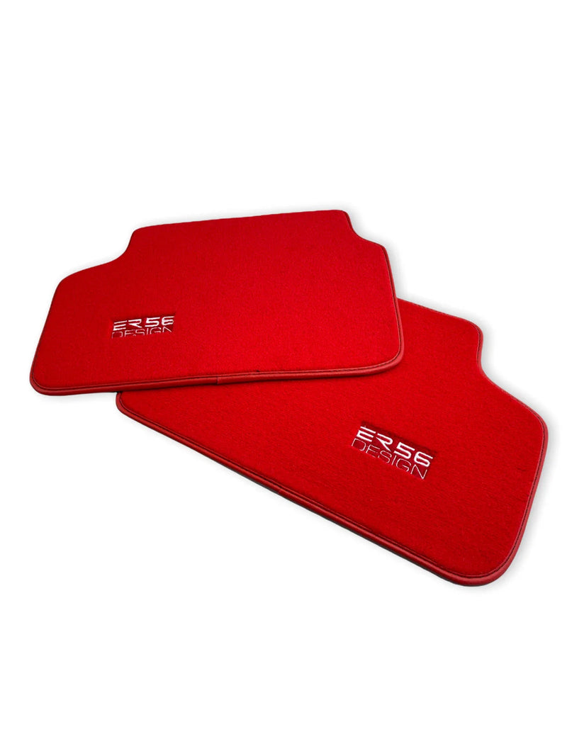 BMW 7 Series F02 Premium Red Floor Mats (2010-2015)