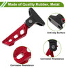 Motorcycle FootPegs 6.3" Red Foot Pedal 1 Set w/Screws & Washers