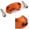 Motocross MX 22mm Master Cylinder Perch Clamp Cover Orange