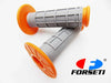 Suzuki RMX450 Orange Grey Hand Grip Set (2009-2019)