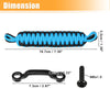 Jeep Wrangler JK JL (2018-2023) Black Blue Car Door Limiting Straps