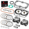 Polaris RZR 800 / S 800 / 4 800 80mm Piston Rings Top End Rebuild Kit (2011–2014)