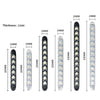 Car 12 x LED Amber/White Switchback Flowing Strip Arrow DRL Turn Signal Light