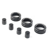 Honda Civic 11th Gen & CR-V 2023-24 Black 7x Switch Knob Ring Cover Trim