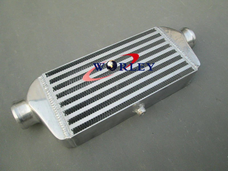 Car Model Aluminum Turbo Intercooler 280 x 130 x 50 mm 2.2" Inlet/Outlet