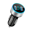 Dual Ports yC3.0 USB Car Charger Lighter Socket DC 12-24V Auto