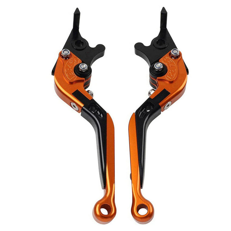 Honda CB1100 CB1300 (2013-2023) Orange Extendable Brake Clutch Levers
