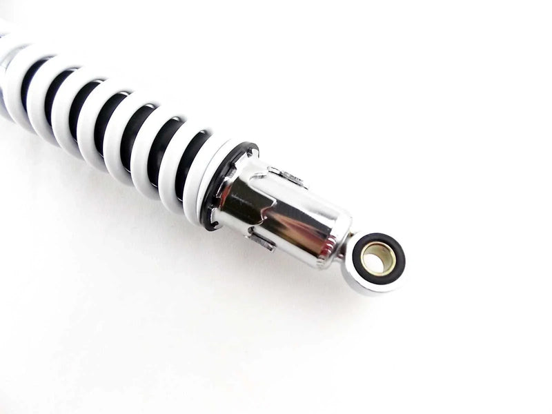 Kawasaki KX250 400mm White/Chrome JBS Rear Shock Absorbers