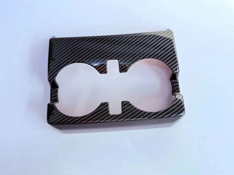 Chevrolet Colorado Carbon Fiber Rear Water Cup Holder Frame Cover (2023-2025)