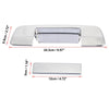 Dodge Ram 1500 Silver Tone Chrome Door Handle Covers Set (2007-2013)