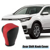 Honda CR-V (2012-2014) Black Red Faux Leather Gear Shift Lever Cover