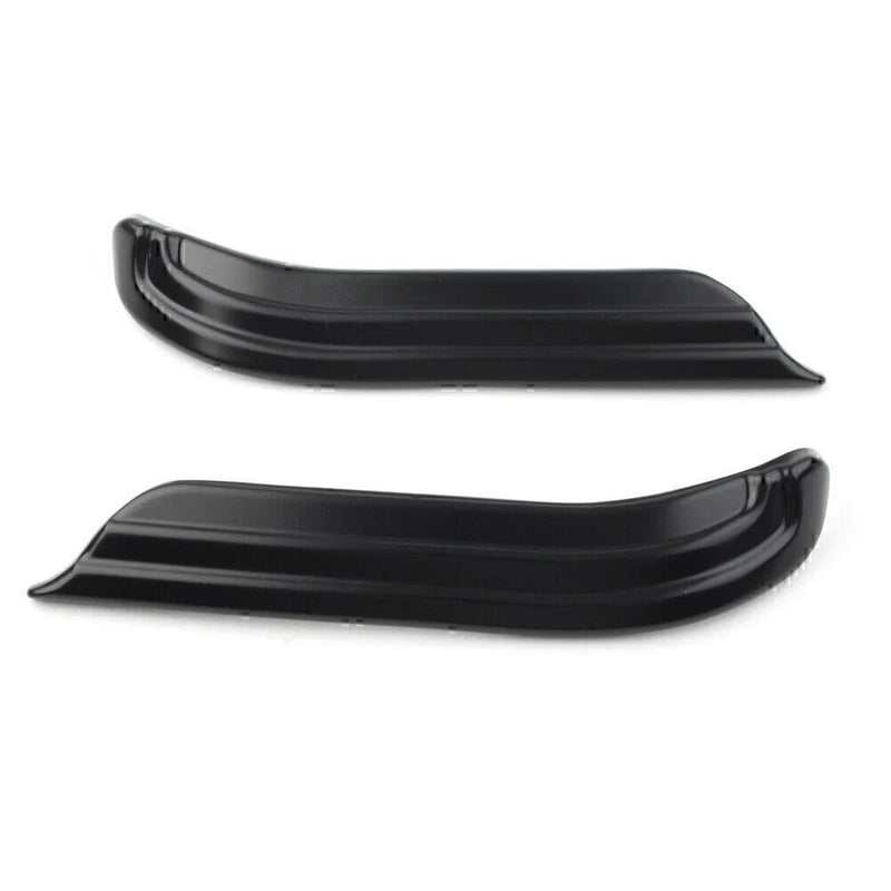 Harley Touring Dresser Black Louvered Swingarm Covers (2009-2020)