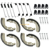 Kawasaki Mule 600 / 610 KAF400 Brake Shoes Kit Front & Rear (2005–2016)