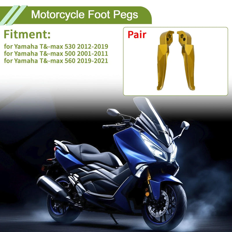 Yamaha T&-max 530 Foot Pegs 1 pair (2012–2019)