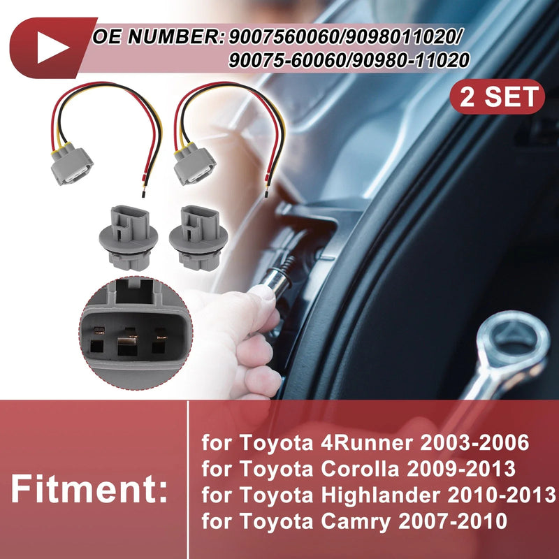 Toyota 4Runner Headlight Turn Signal Socket Wiring (2003-2006)