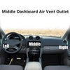 Mercedes-Benz Gray Middle Dashboard Air Vent Outlet Panel (2006-2012)
